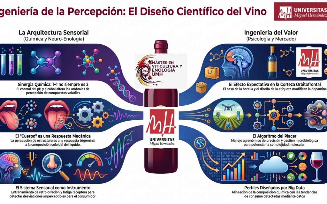 Ingeniería de la percepción: ¿Por qué el cerebro cree que un vino es «legendario»?